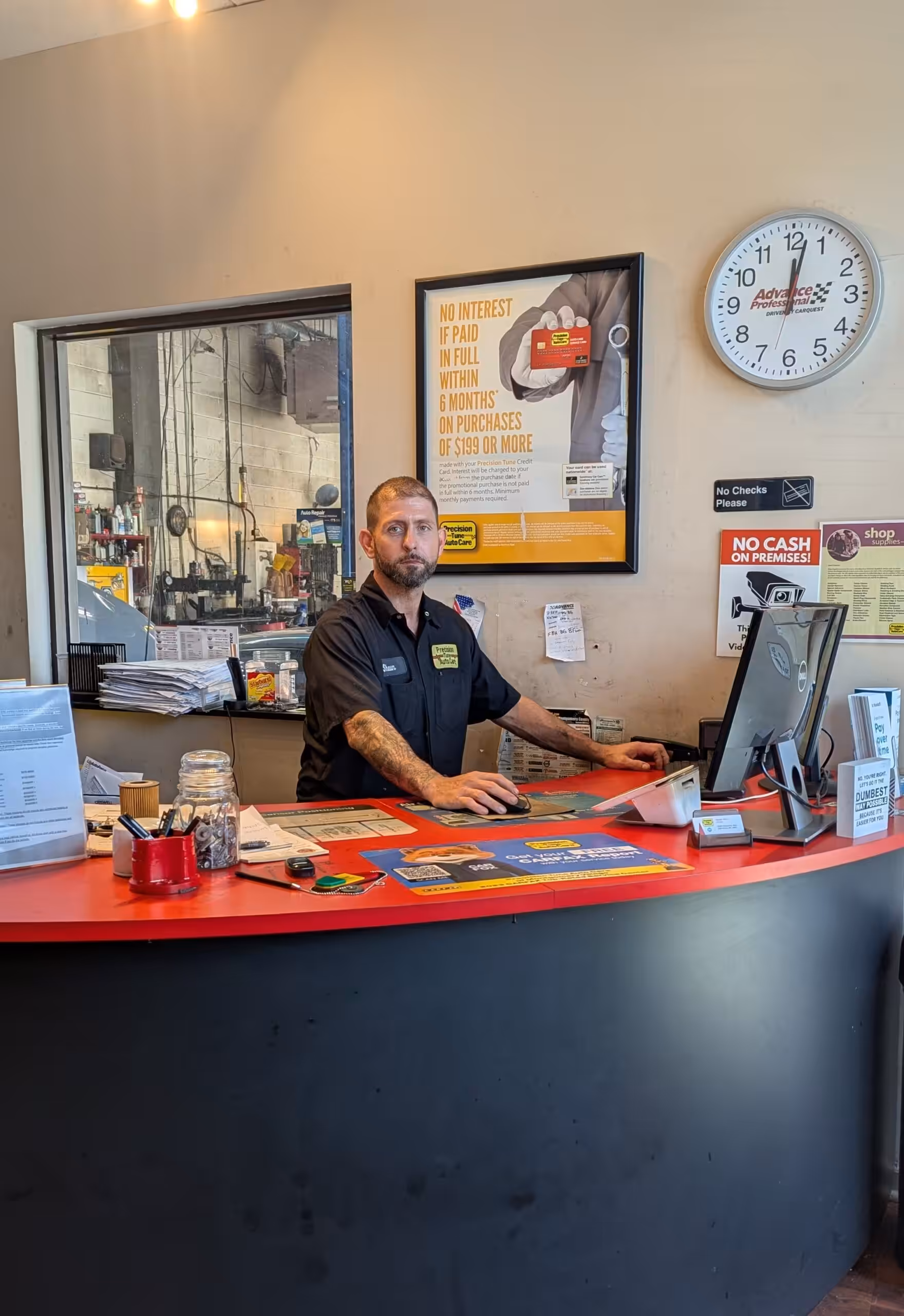 Center Manager Shawn Martin