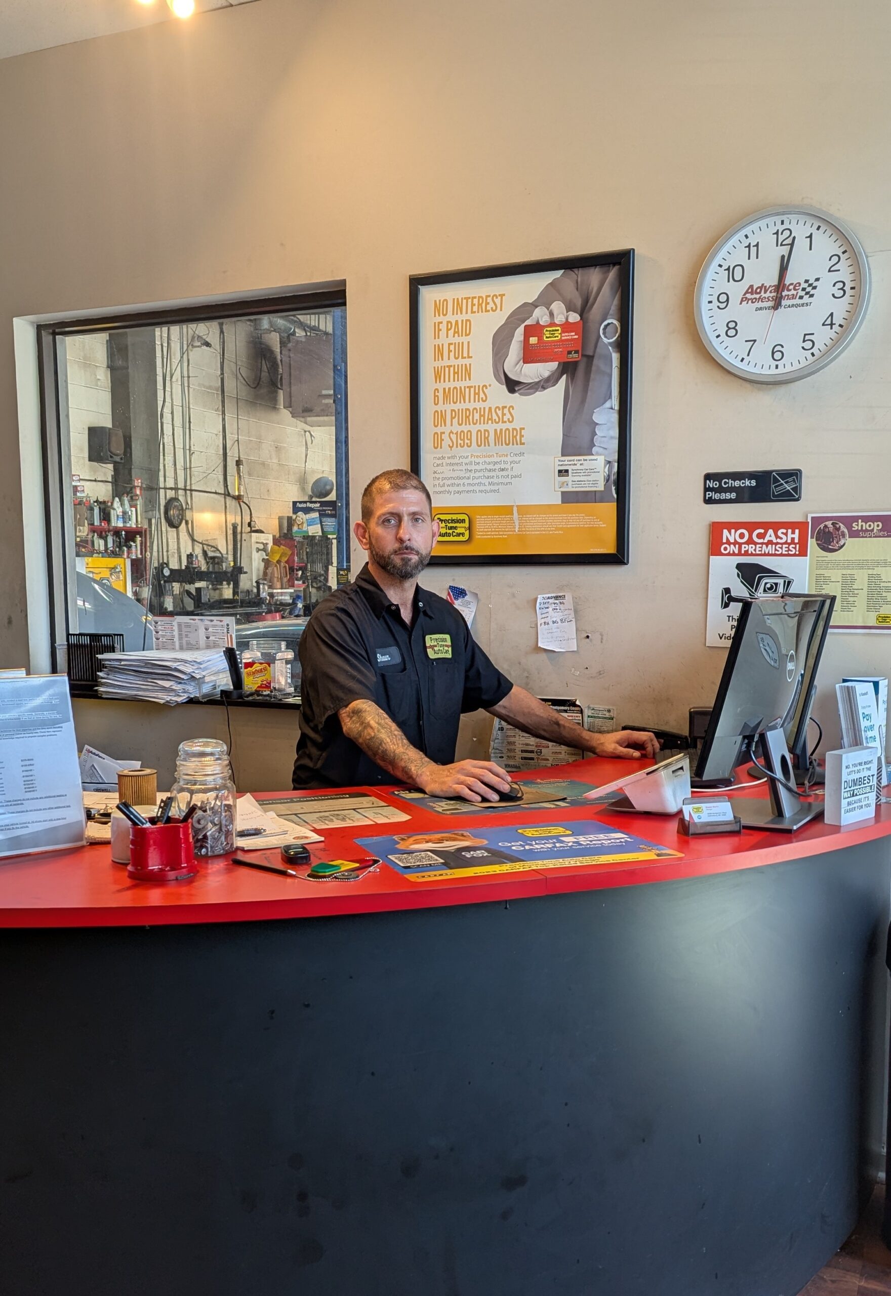 Center Manager Shawn Martin