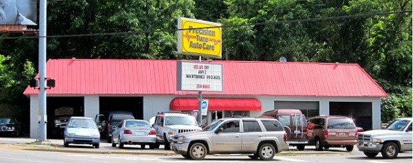 Exterior of the Asheville